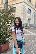 Ukrainian mail order bride Irina from Florence with black hair and grey eye color - image 9