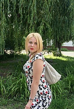 Ukrainian mail order bride Alena from Kiev with blonde hair and blue eye color - image 6