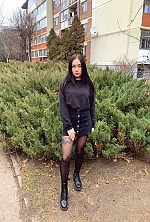 Ukrainian mail order bride Alina from Starokostyantyniv with black hair and grey eye color - image 6