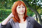 Ukrainian mail order bride Natalia from Cherkassy with red hair and green eye color - image 2
