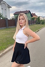 Ukrainian mail order bride Marta from Kiev with blonde hair and blue eye color - image 7