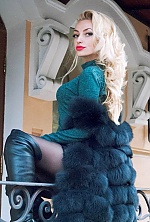 Ukrainian mail order bride Victoria from Kiev with blonde hair and blue eye color - image 12