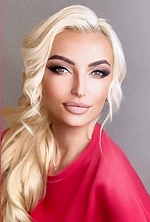 Ukrainian mail order bride Victoria from Kiev with blonde hair and blue eye color - image 3