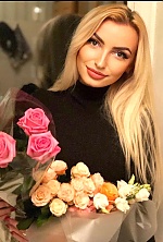 Ukrainian mail order bride Victoria from Kiev with blonde hair and blue eye color - image 7