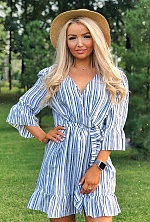 Ukrainian mail order bride Daria from Kiev with blonde hair and green eye color - image 11