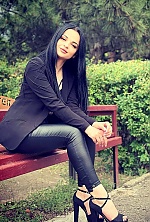 Ukrainian mail order bride Karyna from Nikolaev with black hair and brown eye color - image 7
