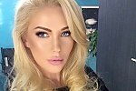 Ukrainian mail order bride Nadia from Kiev with blonde hair and blue eye color - image 5