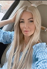 Ukrainian mail order bride Nadia from Kiev with blonde hair and blue eye color - image 2
