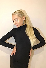 Ukrainian mail order bride Alena from Kyiv with blonde hair and blue eye color - image 7
