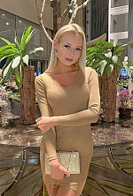 Ukrainian mail order bride Alena from Kyiv with blonde hair and blue eye color - image 3