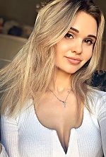 Ukrainian mail order bride Alina from Odesa with blonde hair and hazel eye color - image 5