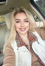 Ukrainian mail order bride Oksana from Kiev with blonde hair and blue eye color - image 8