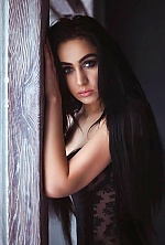 Ukrainian mail order bride Anna from Kiev with black hair and grey eye color - image 5