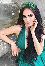 Ukrainian mail order bride Ekaterina from Odessa with black hair and green eye color - image 23