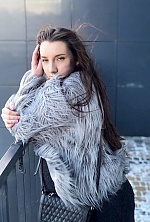 Ukrainian mail order bride Anastasia from Kiev with light brown hair and blue eye color - image 4