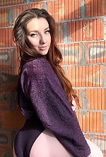 Ukrainian mail order bride Anastasia from Kiev with light brown hair and blue eye color - image 8