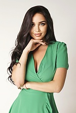 Ukrainian mail order bride Ekaterina from Sochi with brunette hair and green eye color - image 6