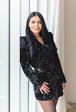 Ukrainian mail order bride Maryna from Odessa with black hair and blue eye color - image 3