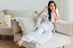 Ukrainian mail order bride Maryna from Odessa with black hair and blue eye color - image 2