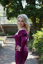 Ukrainian mail order bride Oksana from London with blonde hair and grey eye color - image 7