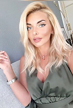 Ukrainian mail order bride Anna from Kiev with blonde hair and blue eye color - image 10