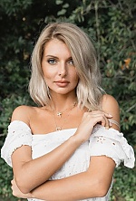 Ukrainian mail order bride Anna from Kiev with blonde hair and blue eye color - image 5