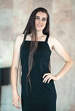 Ukrainian mail order bride Elena from Kiev with brunette hair and blue eye color - image 4