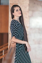 Ukrainian mail order bride Elena from Kiev with brunette hair and blue eye color - image 9
