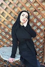 Ukrainian mail order bride Serafima from Chernihiv with black hair and black eye color - image 4
