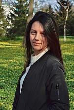 Ukrainian mail order bride Vitalina from Poltava with black hair and hazel eye color - image 4