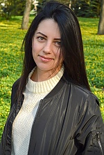 Ukrainian mail order bride Vitalina from Poltava with black hair and hazel eye color - image 8