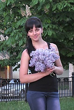 Ukrainian mail order bride Vitalina from Poltava with black hair and hazel eye color - image 10