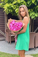 Ukrainian mail order bride Maria from Dnipro with blonde hair and green eye color - image 2