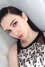 Ukrainian mail order bride Anna from Kamenets Podolsk with black hair and green eye color - image 4