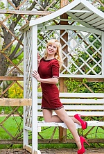 Ukrainian mail order bride Victoria from Kherson with blonde hair and grey eye color - image 12
