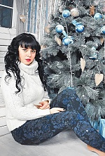 Ukrainian mail order bride Elena from Dnepr with black hair and hazel eye color - image 8