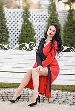 Ukrainian mail order bride Tatiana from Kiev with black hair and grey eye color - image 2
