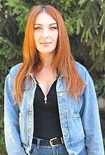 Ukrainian mail order bride Marina from Cherkasy with red hair and blue eye color - image 6