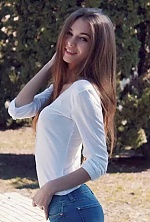 Ukrainian mail order bride Karyna from Kiev with brunette hair and grey eye color - image 5