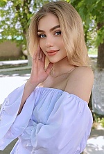 Ukrainian mail order bride Anastasia from Zaporozhye with blonde hair and blue eye color - image 8