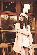 Ukrainian mail order bride Karina from Dnipro with black hair and green eye color - image 9