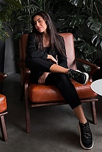 Ukrainian mail order bride Karina from Dnipro with black hair and green eye color - image 11