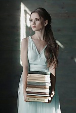 Ukrainian mail order bride Victoriia from Kyiv with brunette hair and green eye color - image 8