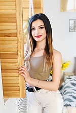 Ukrainian mail order bride Albina from Kremenchug with light brown hair and green eye color - image 5