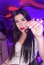 Ukrainian mail order bride Anastasia from Kharkiv with brunette hair and green eye color - image 12