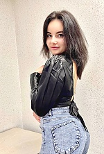 Ukrainian mail order bride Maria from Zaporozhye with black hair and green eye color - image 5