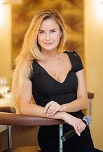 Ukrainian mail order bride Alena from Kiev with blonde hair and blue eye color - image 5