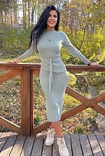 Ukrainian mail order bride Natalia from Cherkasy with black hair and green eye color - image 8