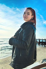 Ukrainian mail order bride Kateryna from Odessa with red hair and green eye color - image 5