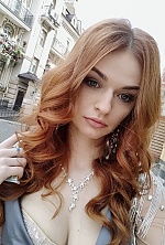 Ukrainian mail order bride Olena from Nizhyn with red hair and blue eye color - image 4